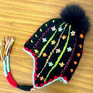 Chaos Warm fleece lined knit cap ❄️ EUC